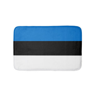 Alfombrilla De Baño Bandera de Estonia