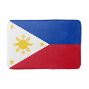 Alfombrilla De Baño Bandera de Filipinas