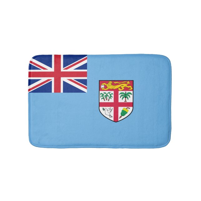 Alfombrilla De Baño Bandera de Fiyi (Anverso)