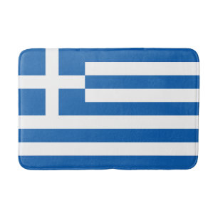 Alfombrilla De Baño Bandera de Grecia