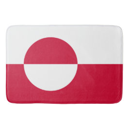 Alfombrilla De Baño Bandera de Groenlandia