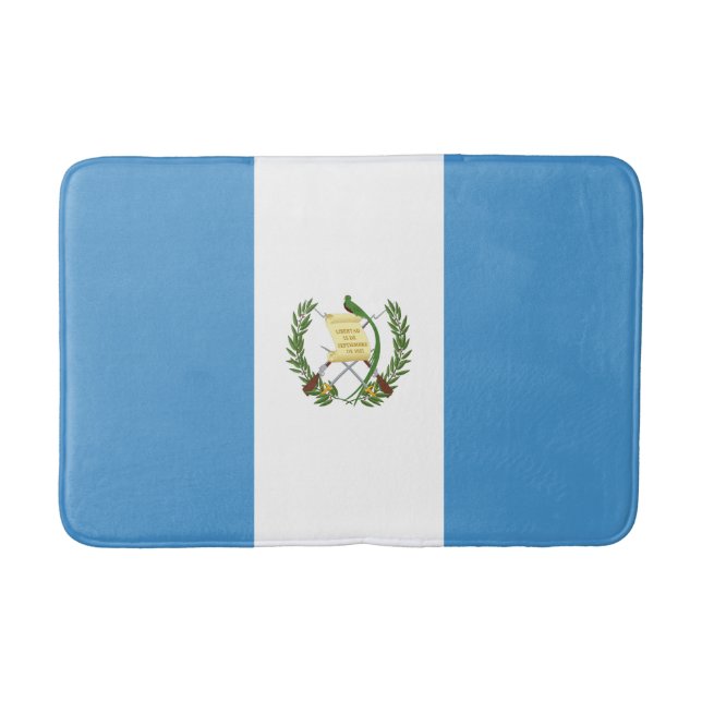 Alfombrilla De Baño Bandera de Guatemala (Anverso)