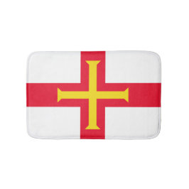 Alfombrilla De Baño Bandera de Guernsey