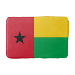 Alfombrilla De Baño Bandera de Guinea Bissau