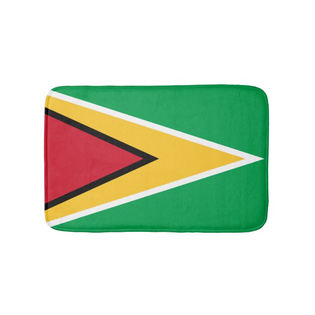 Alfombrilla De Baño Bandera de Guyana (Anverso)