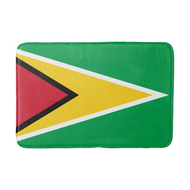 Alfombrilla De Baño Bandera de Guyana (Anverso)