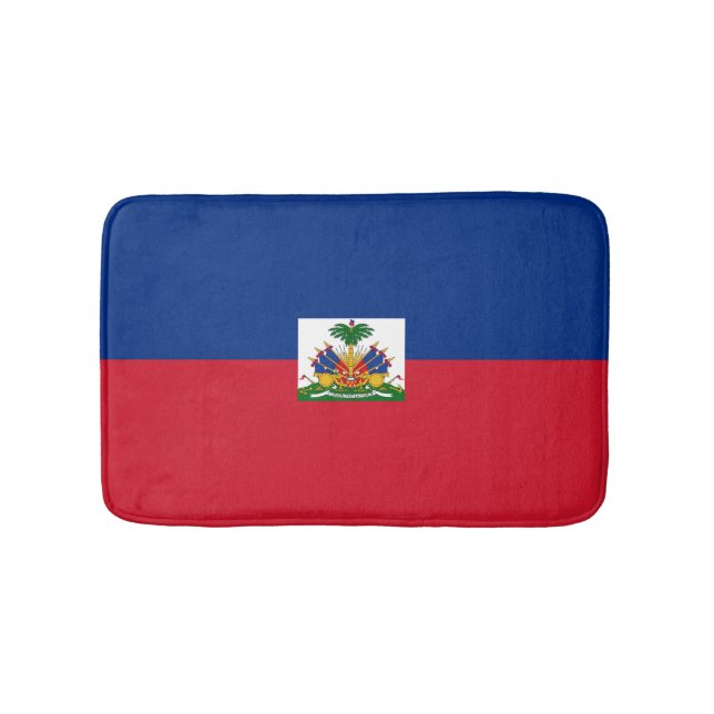 Alfombrilla De Baño Bandera de Haití (Anverso)