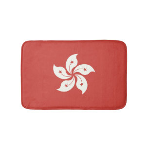 Alfombrilla De Baño Bandera de Hong Kong