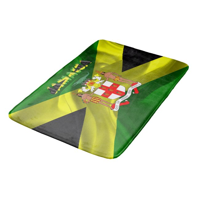 Alfombrilla De Baño Bandera de Jamaica (Angular)