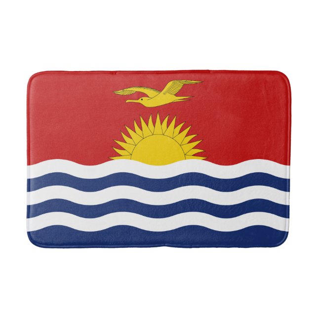 Alfombrilla De Baño Bandera de Kiribati (Anverso)