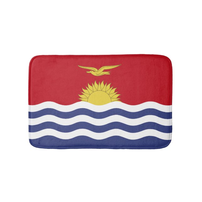 Alfombrilla De Baño Bandera de Kiribati (Anverso)