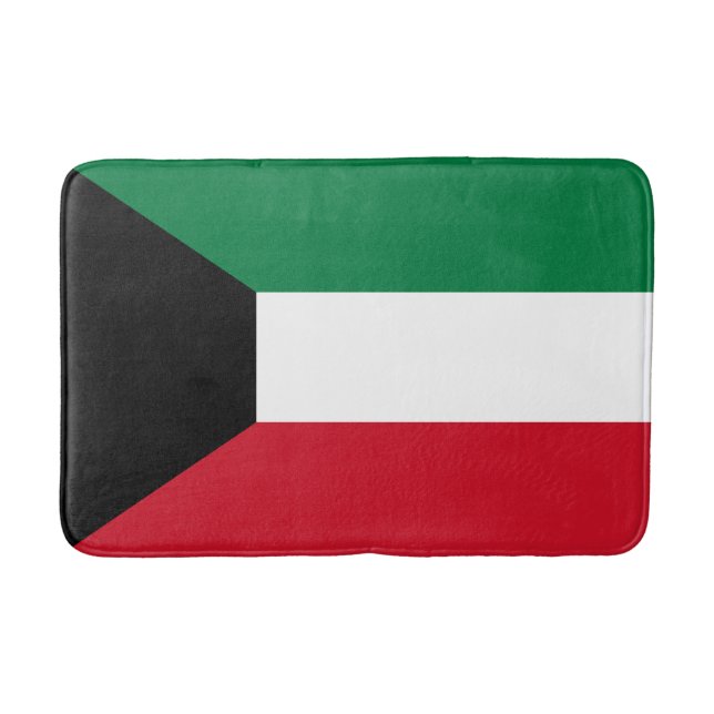 Alfombrilla De Baño Bandera de Kuwait (Anverso)