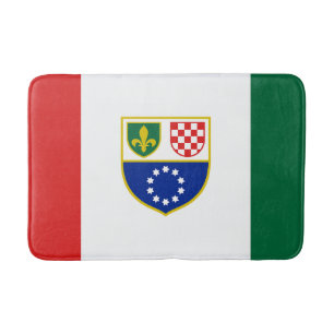 Alfombrilla De Baño Bandera de la Federación de Bosnia-Herzegovina