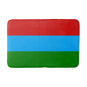 Alfombrilla De Baño Bandera de la República de Carelia