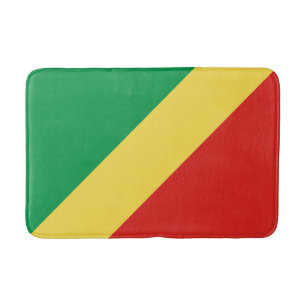 Alfombrilla De Baño Bandera de la República del Congo