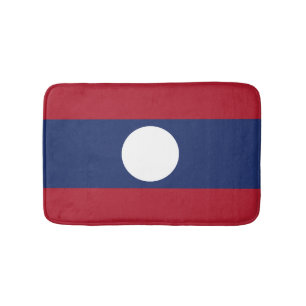 Alfombrilla De Baño bandera de Laos