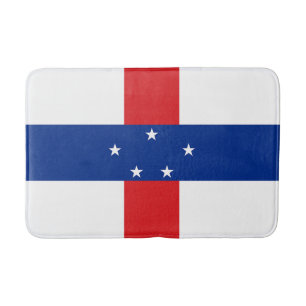 Alfombrilla De Baño Bandera de las Antillas Neerlandesas