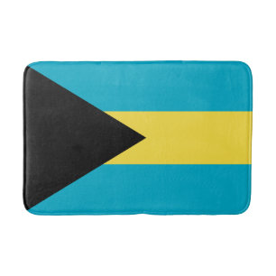 Alfombrilla De Baño Bandera de las Bahamas