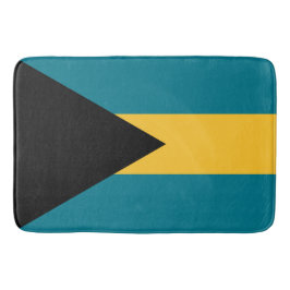 Alfombrilla De Baño Bandera de las Bahamas