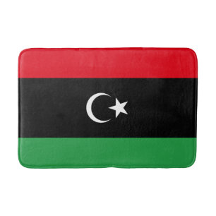 Alfombrilla De Baño Bandera de Libia