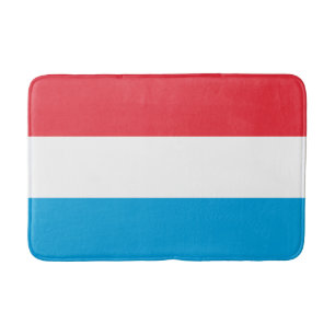 Alfombrilla De Baño Bandera de Luxemburgo