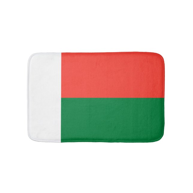 Alfombrilla De Baño Bandera de Madagascar (Anverso)