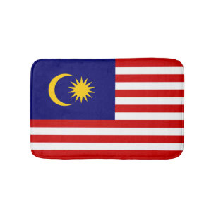 Alfombrilla De Baño Bandera de Malasia