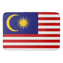 Alfombrilla De Baño Bandera de Malasia