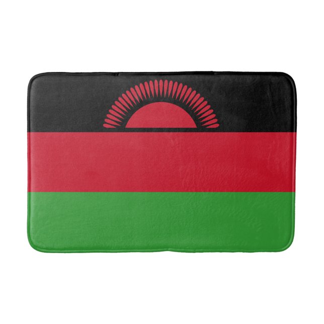 Alfombrilla De Baño Bandera de Malawi (Anverso)