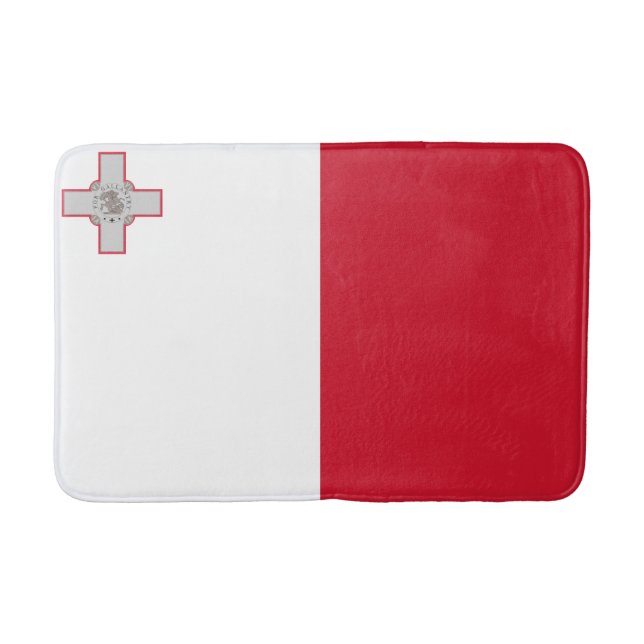 Alfombrilla De Baño Bandera de Malta (Anverso)