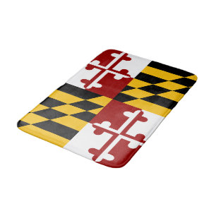 Alfombrilla De Baño Bandera de Maryland