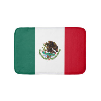 Alfombrilla De Baño Bandera de México