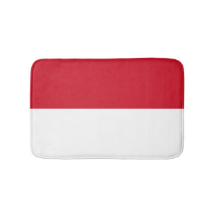 Alfombrilla De Baño Bandera de Mónaco