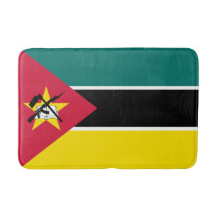 Alfombrilla De Baño Bandera de Mozambique