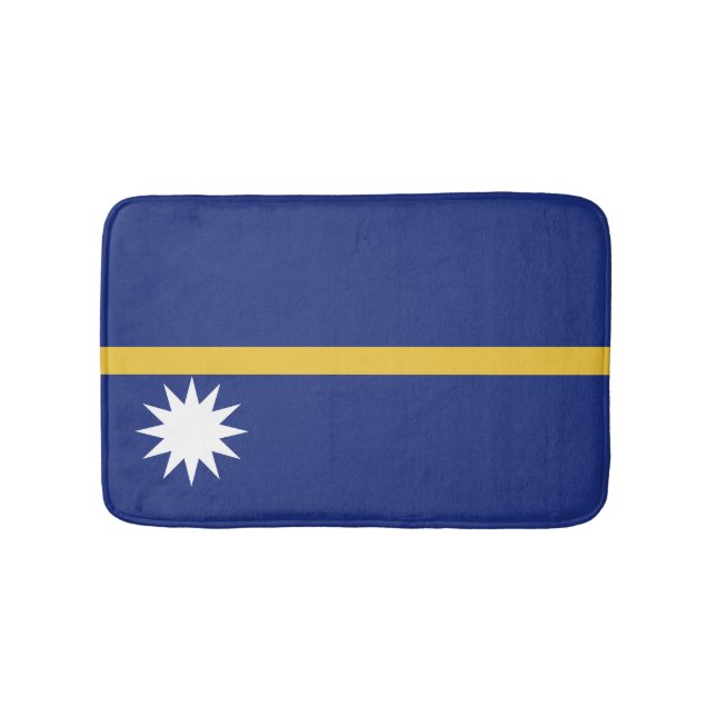 Alfombrilla De Baño Bandera de Nauru (Anverso)