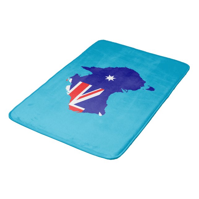 Alfombrilla De Baño Bandera de país de Australia (Angular)