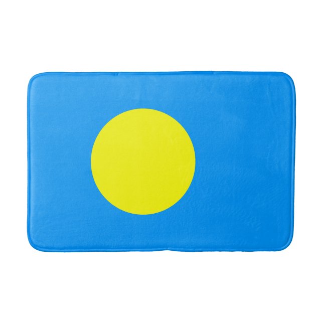 Alfombrilla De Baño Bandera de Palaos (Anverso)