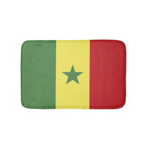Alfombrilla De Baño Bandera de Senegal