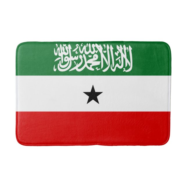 Alfombrilla De Baño Bandera de Somaliland (Anverso)