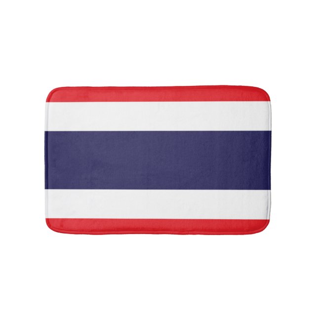 Alfombrilla De Baño Bandera de Tailandia (Anverso)