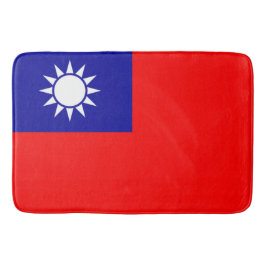 Alfombrilla De Baño Bandera de Taiwán