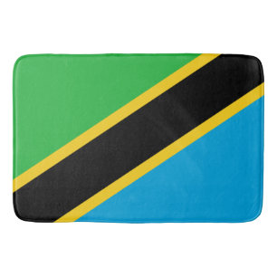 Alfombrilla De Baño Bandera de Tanzania