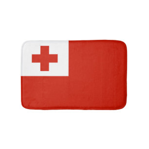 Alfombrilla De Baño Bandera de Tonga