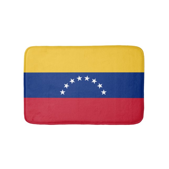 Alfombrilla De Baño Bandera de Venezuela (Anverso)