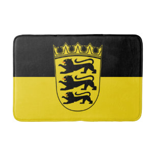 Alfombrilla De Baño Bandera del baño de Baden-Württemberg Mat