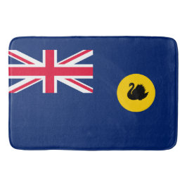 Alfombrilla De Baño Bandera del Estado de Australia Occidental