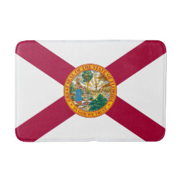 Alfombrilla De Baño Bandera del estado de Florida