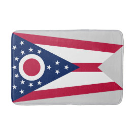 Alfombrilla De Baño Bandera del estado de Ohio