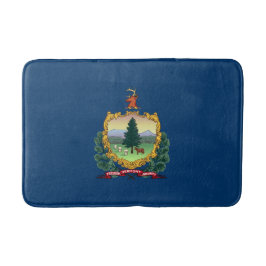 Alfombrilla De Baño Bandera del Estado de Vermont