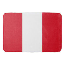 Alfombrilla De Baño Bandera del Perú (Bandera peruana)